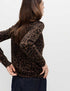 Marks & Spencer "Animal Print Crew Neck Jumper"